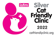Gower Vets are rated with ISFM as Silver Cat Friendly - 2022