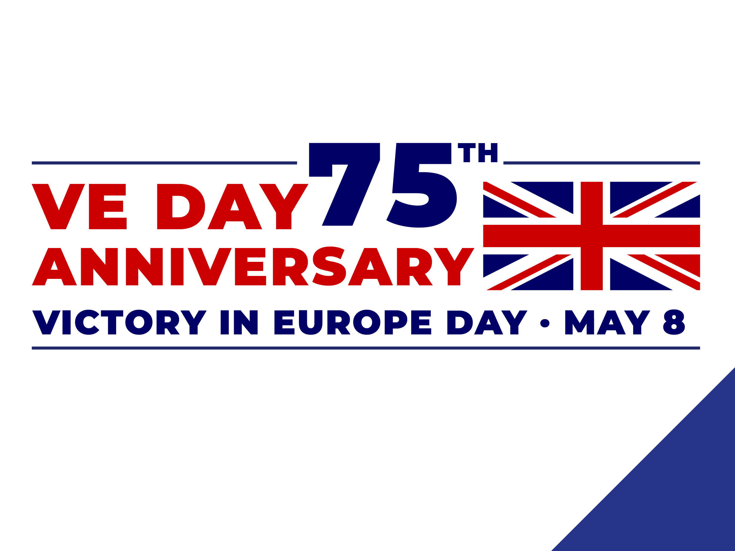 VE Day poster