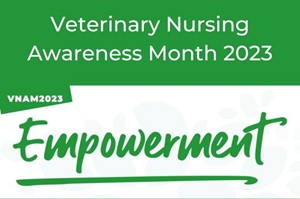 Veterinary Nursing Awareness Month logo