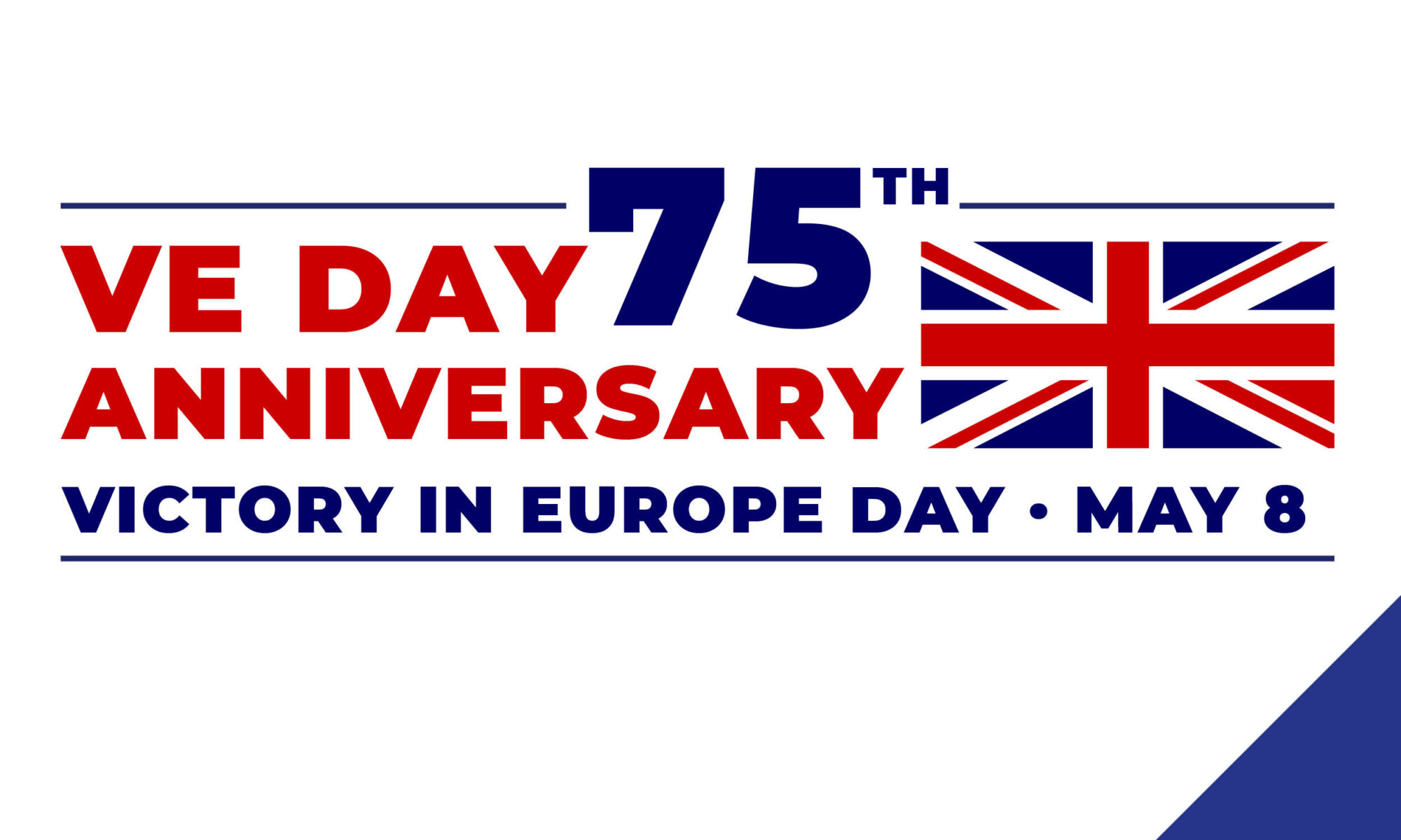 VE Day poster